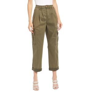 Blank Nyc Stretch Green Cargo Pants Size 24